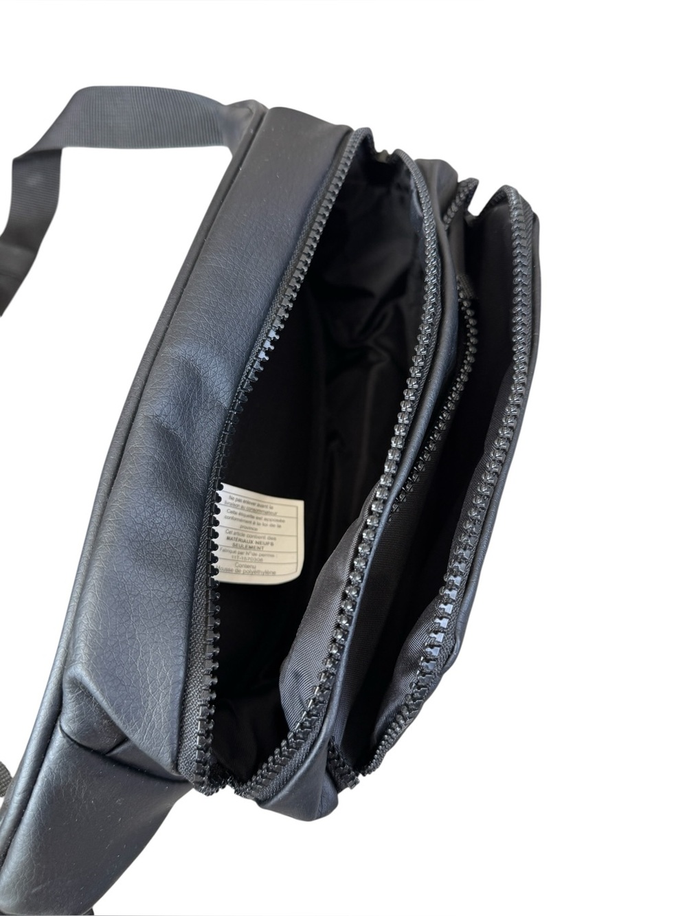 Reebok Xenon Black Fanny Pack Waist Bag - Picture 7 of 7